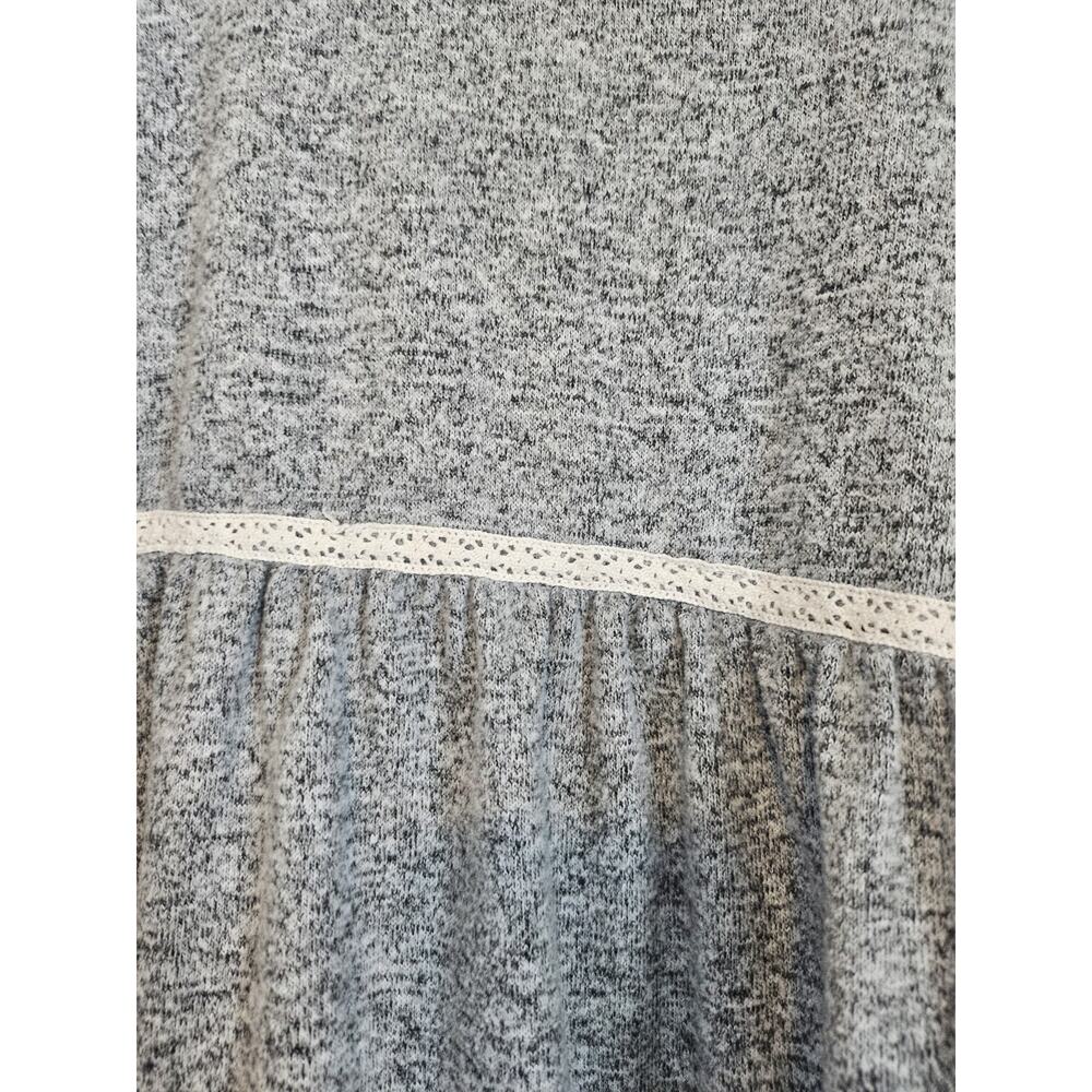 Knox Rose Women's Lace Trim Open Front Cardigan - Picture 5 of 7